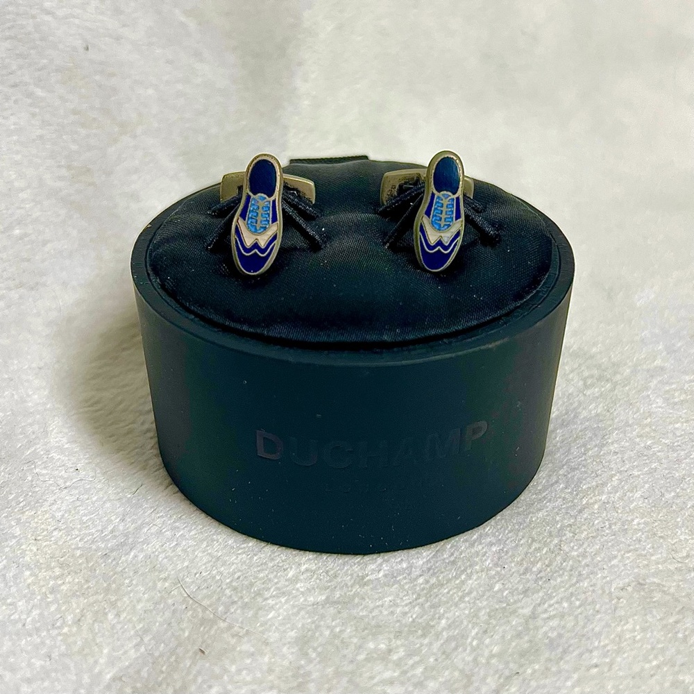 DUCHAMP Sterling Silver Cufflinks (Brogues)
